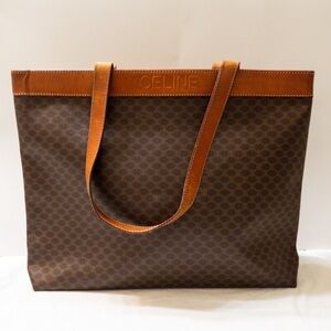 Celine Macadam Large Tote Bag